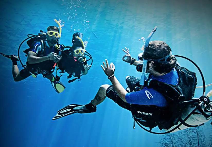 原來你是這樣的潛水員妹子！